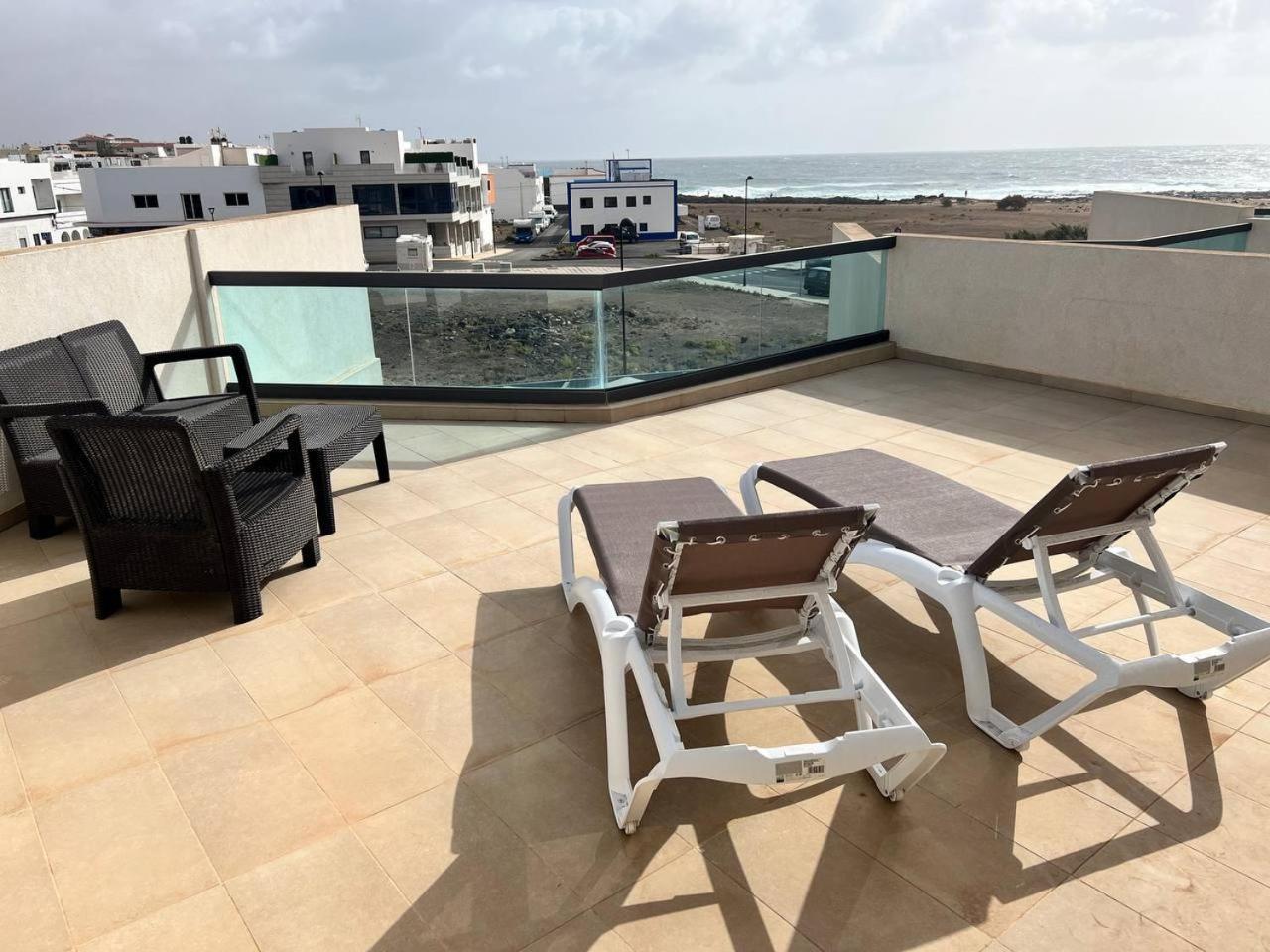 Ocean View Penthouse El Cotillo Exterior foto